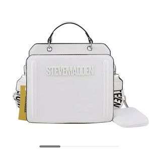 Steve madden white purse
